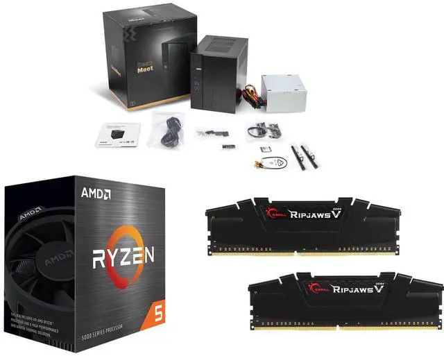 ASRock DESKMEET X300 Mini PC Barebone System AMD X300 DisplayPort