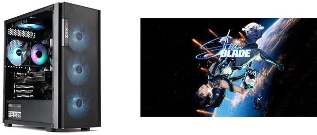 MXZ Gaming PC Computer Intel Core i5 14400F 3.6GHz,GeForce RTX