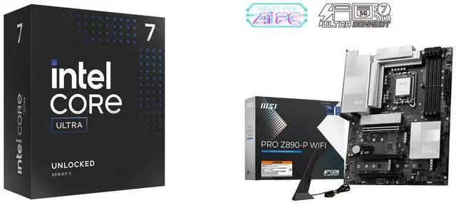 CPU Motherboard Combo - Intel Core Ultra 7 265K Bundle with MSI