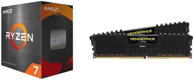 CPU Memory Combo - AMD Ryzen 7 5800XT Bundle with Corsair