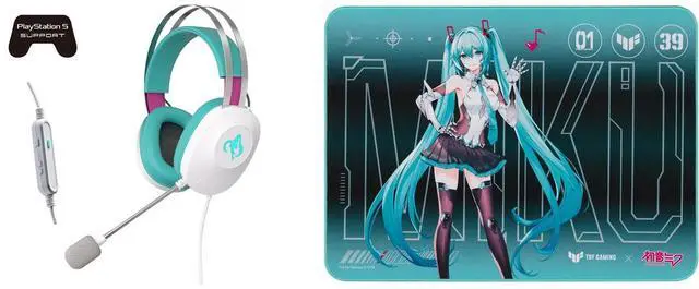 ASUS TUF GAMING H1 GEN II HATSUNE MIKU EDITION, Wired Gaming