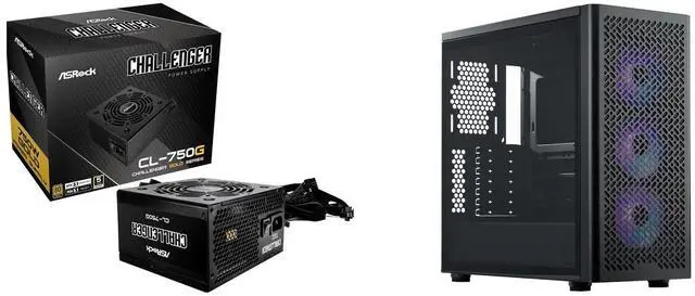 ASRock CL-750G 750 W Power Supply Cooler Master Elite 502 ATX High