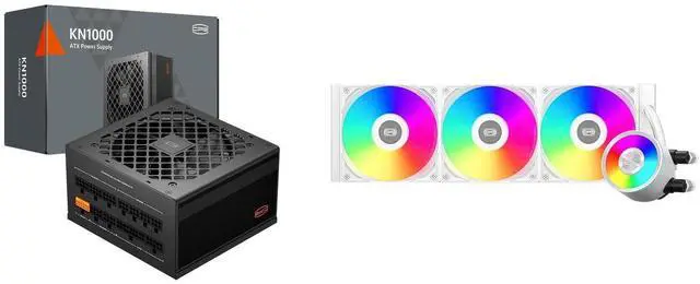 PCCOOLER CPS KN1000 Fully Modular Power Supply, 80 PLUS Gold 1000W