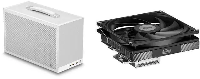 PCCOOLER CPS K101 MESH PC Case, Portable Desktop Mini ITX Case