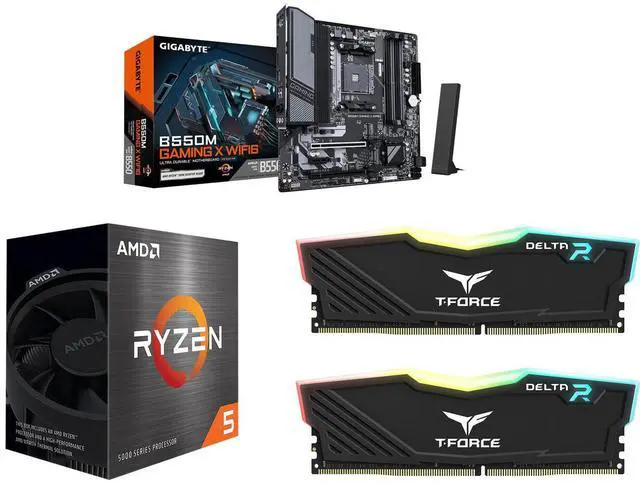 Motherboard CPU Memory Combo - GIGABYTE B550M GAMING X WIFI6