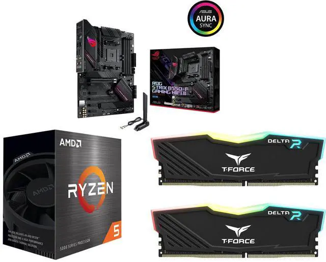 Motherboard CPU Memory Combo - ASUS ROG STRIX B550-F GAMING WIFI