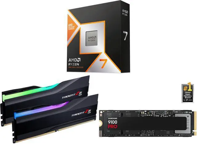 AMD Ryzen 7 9800X3D - Ryzen 7 9000 Series Zen 5 8-Core 5.2 GHz