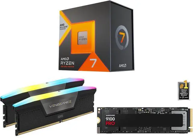 AMD Ryzen 7 7800X3D - Ryzen 7 7000 Series Zen 4 8-Core 4.2 GHz