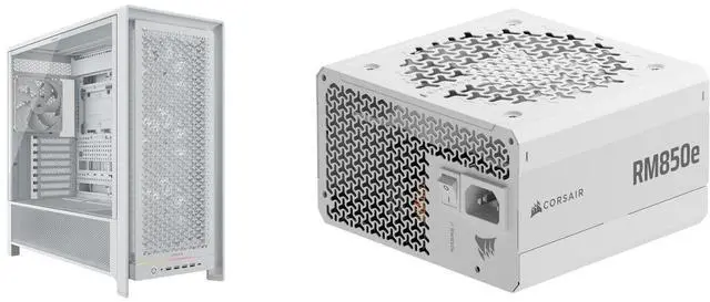 CORSAIR FRAME 5000D RS Modular Mid-Tower PC Case, White CORSAIR