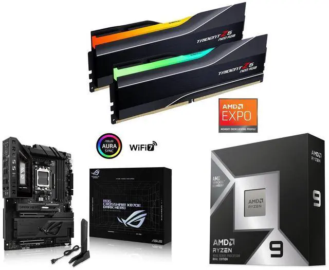 G.SKILL Trident Z5 Neo RGB Series 64GB (2 x 32GB) 288-Pin PC RAM DDR5