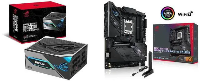 ASUS ROG Thor 1200W Platinum III PSU (80 PLUS Platinum, ATX 3.1