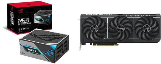 GeForce RTX 5080 & ROG THOR 1200W セット ASUS ROG Thor 1200W Platinum III PSU (80 PLUS Platinum, ATX 3.1