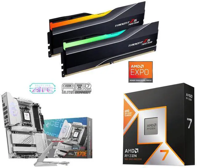 Memory Motherboard CPU Combo - G.SKILL F5-6000J3040G32GX2-TZ5NR