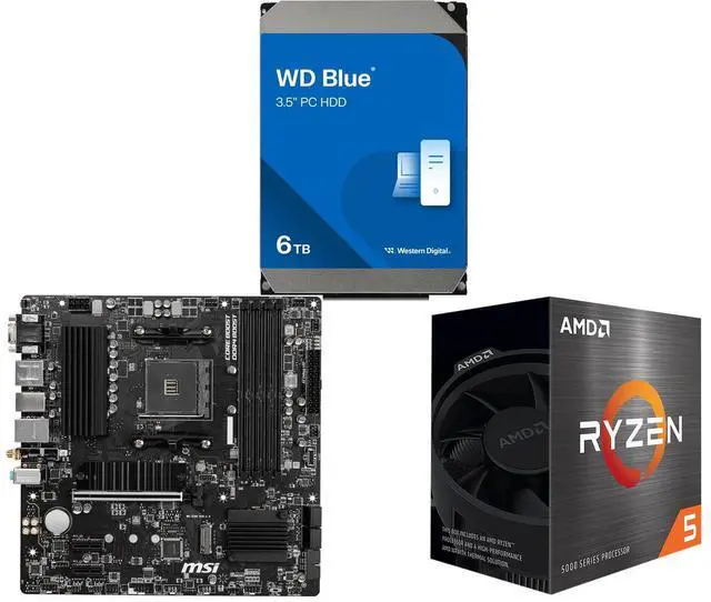 WD Blue 6TB HDD 5400 RPM SATA 6Gb/s 256MB Cache 3.5
