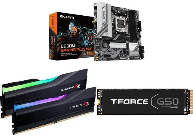 GIGABYTE B650M GAMING PLUS WIFI AM5 LGA 1718 AMD B650 M-ATX, DDR5