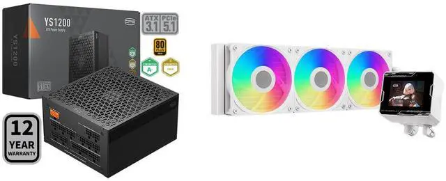 PCCOOLER CPS YS1200 Fully Modular Power Supply, 80 PLUS Gold 1200W