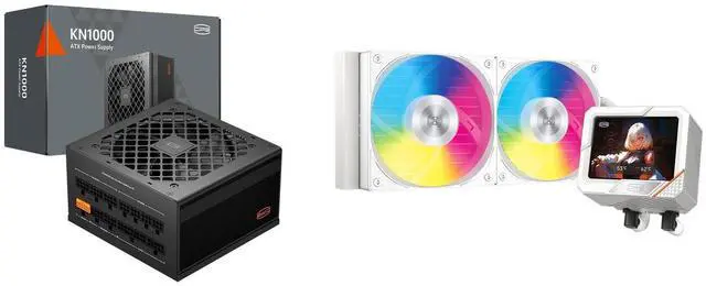 PCCOOLER CPS KN1000 Fully Modular Power Supply, 80 PLUS Gold 1000W