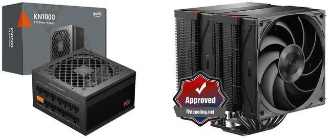 PCCOOLER CPS KN1000 Fully Modular Power Supply, 80 PLUS Gold 1000W