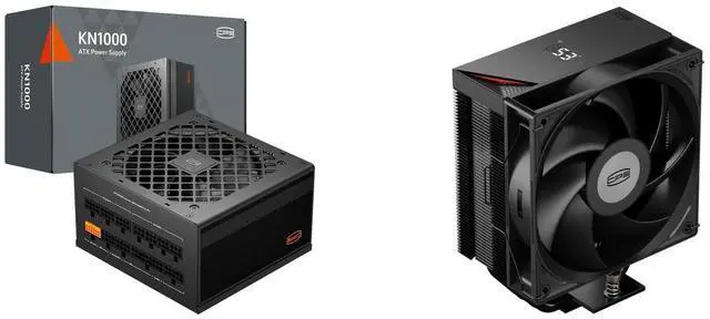 PCCOOLER CPS KN1000 Fully Modular Power Supply, 80 PLUS Gold 1000W