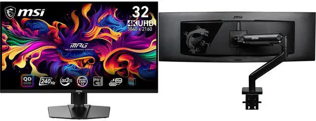 Monitor Monitor Combo - MSI MPG 321URX QD-OLED Bundle with MSI MAG