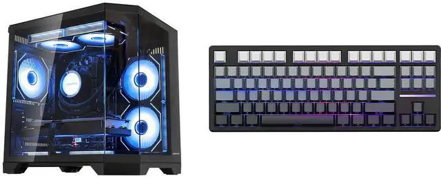 Hoengager AI Gaming PC -AMD Ryzen 7 7800X3D 8-Core 4.2 GHz