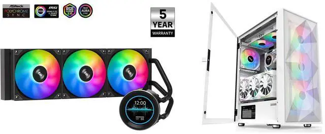 Samiさん専用 SAMA SM360 PRO AIO 360mm Liquid Cooler 2.8 inch Screen LCD Display