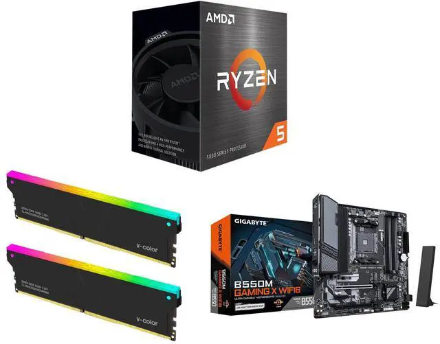AMD Ryzen 5 5500 6-Core 3.6GHz AM4 CPU, No Integrated Graphics