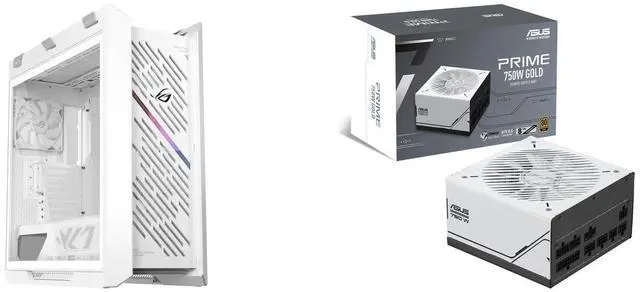 ASUS ROG Strix Helios II White Edition EATX mid-tower gaming case