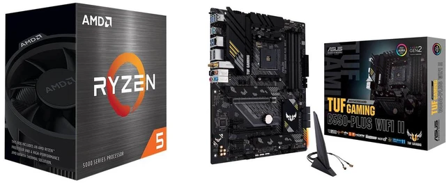 美品r5 5500とASUS TUF GAMING B550-PLUSと16GB 美品r5 5500とASUS TUF GAMING B550-PLUSと16GB CPU MB Combo - AMD