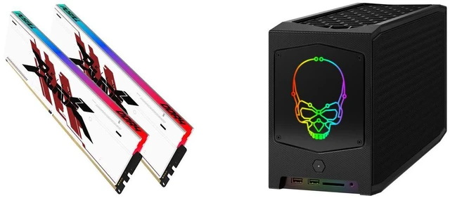 PUSKILL 32GB Kit (2x16GB) DDR4 RGB RAM 3200MHz PC4-25600 Desktop