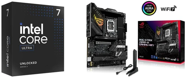 CPU Motherboard Combo - Intel Core Ultra 7 265K Bundle with ASUS