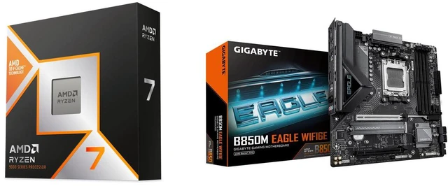 CPU MB Combo - AMD Ryzen 7 9800X3D bundle with GIGABYTE B850M