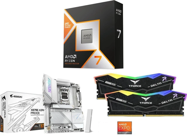 AMD Ryzen 7 9800X3D 8-Core 5.2GHz AM5 120W Radeon Graphics