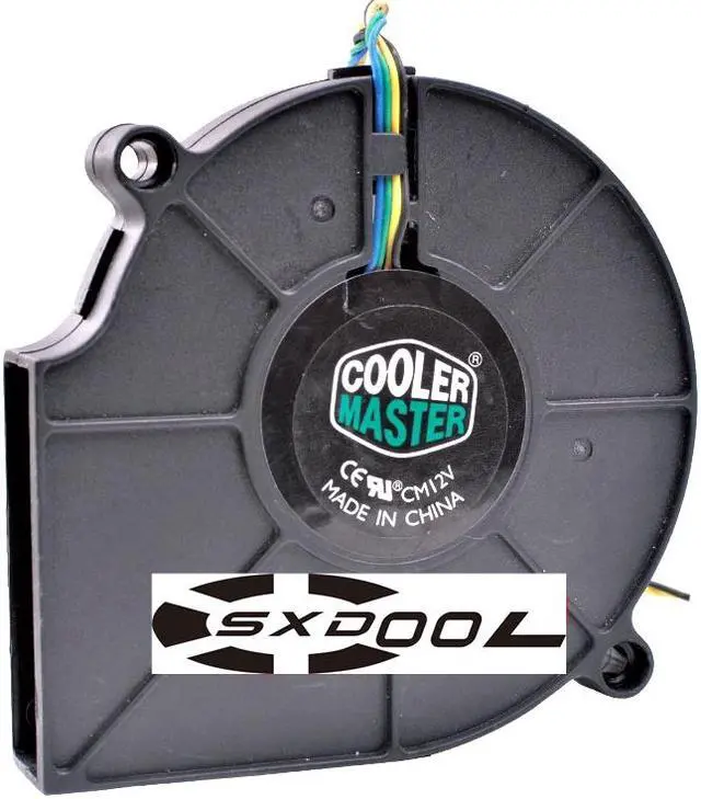 Main image of Original FD7015H12D 12V 0.43A dual ball high air volume IU server blower fan FIRSTDO 7 cm 7515 turbo fan dual ball 4-wire PWM speed control