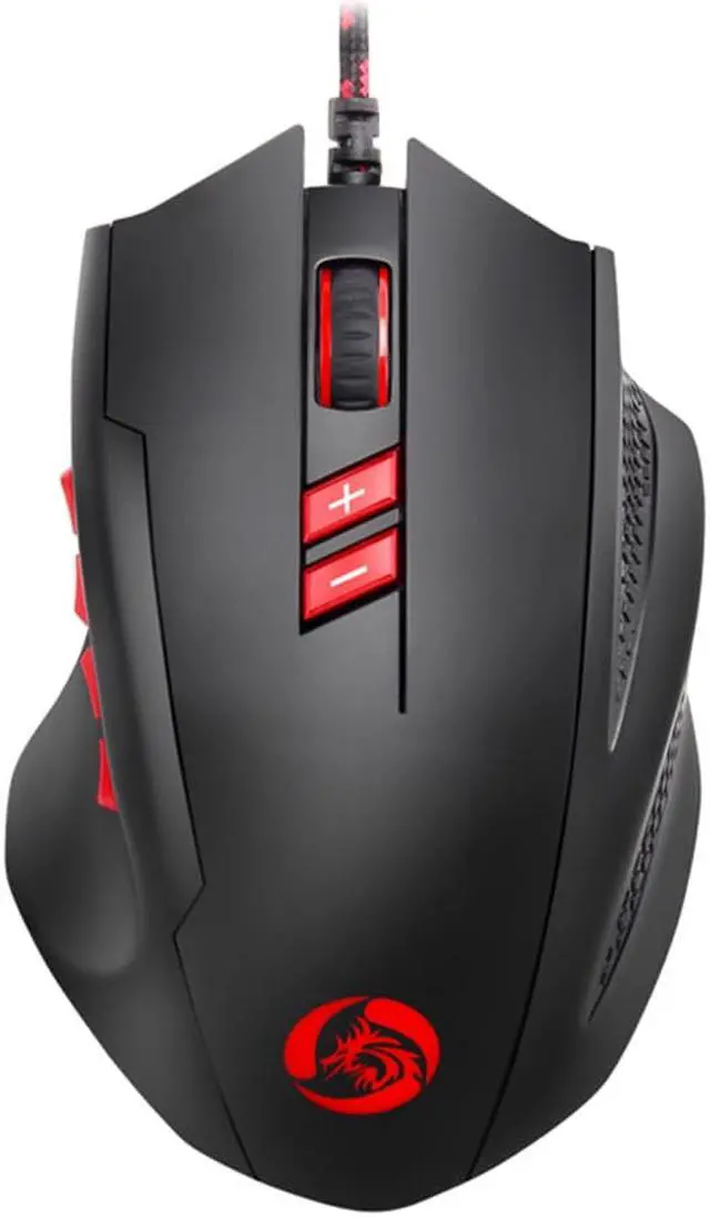 Alt view image 2 of 7 - USB Optical Mouse 10000 DPI Wired Gaming 17 Side Keys Programing Mechanical Mouse RGB Backlit gaming Mouse laptop computer