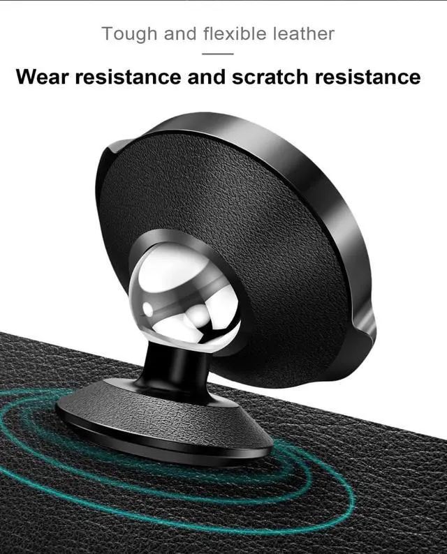 Alt view image 7 of 7 - Baseus Magnetic Car Phone Holder Universal Magnet Holder in car Mobile Phone Holder Stand Mount For iPhone X 8 7 with small ears