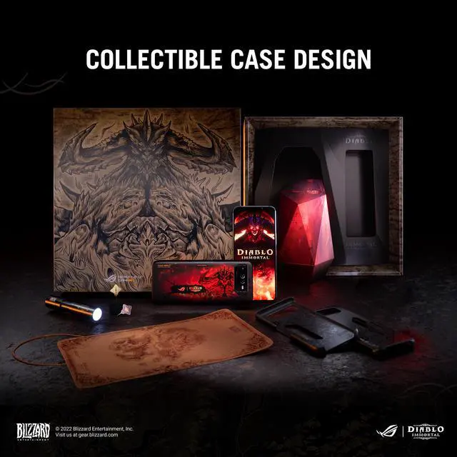 ASUS ROG Phone 6 Diablo Immortal Edition Cell Phone, US Version