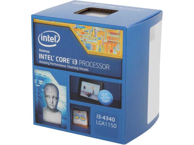 Used - Like New: Intel Core i3-4340 Haswell D