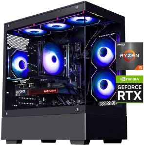 ICEWOLF Gaming Desktop PC 