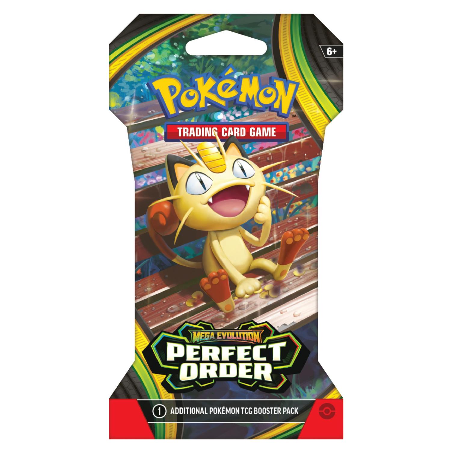 Pokemon ME3 Perfect Order Sleeved Booster Pack | Meowth ex | eBay