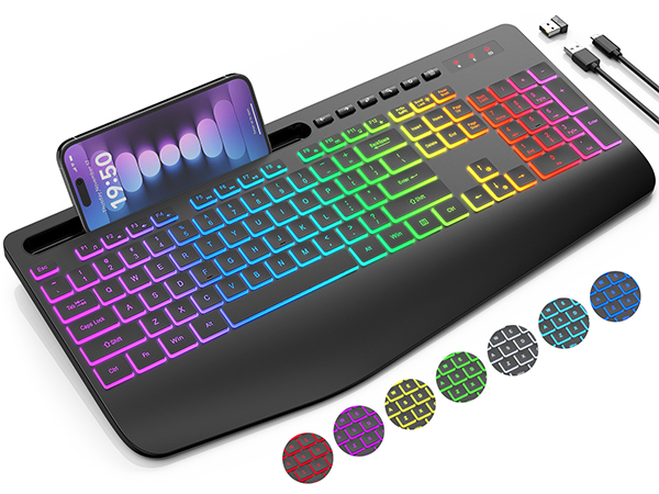 backlit wireless keyboard
