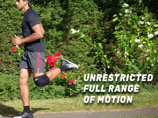 UNRESTRICTED FULL RANGE OF MOTION NON SLIP FIT