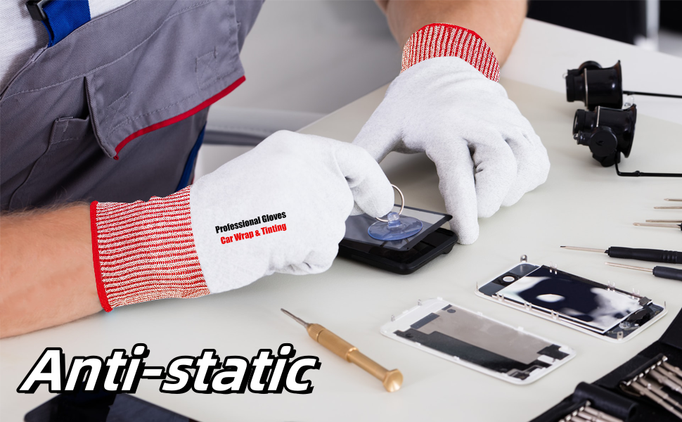 phone repair gloves