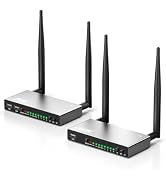 AIMIBO HDMI Wireless Transmitter &amp; Receiver with KVM, IR Remote, Loop-Out | Multiple TXs &amp; RXs, 5...