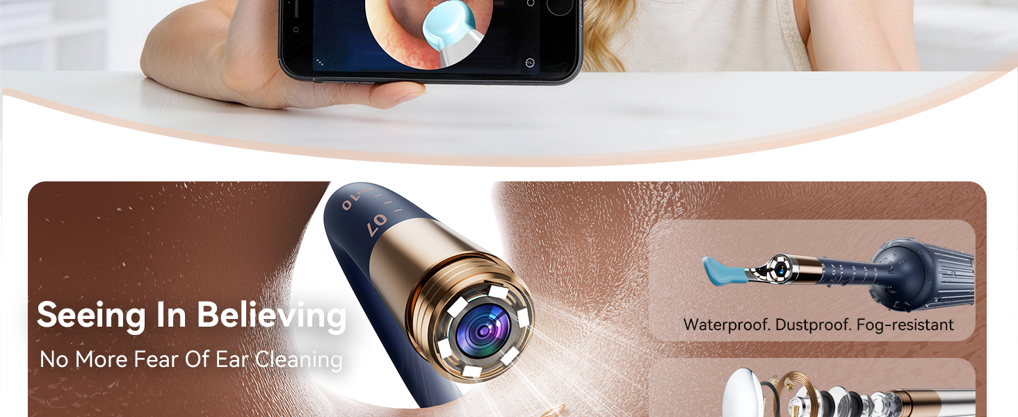 ear cleaner with camera