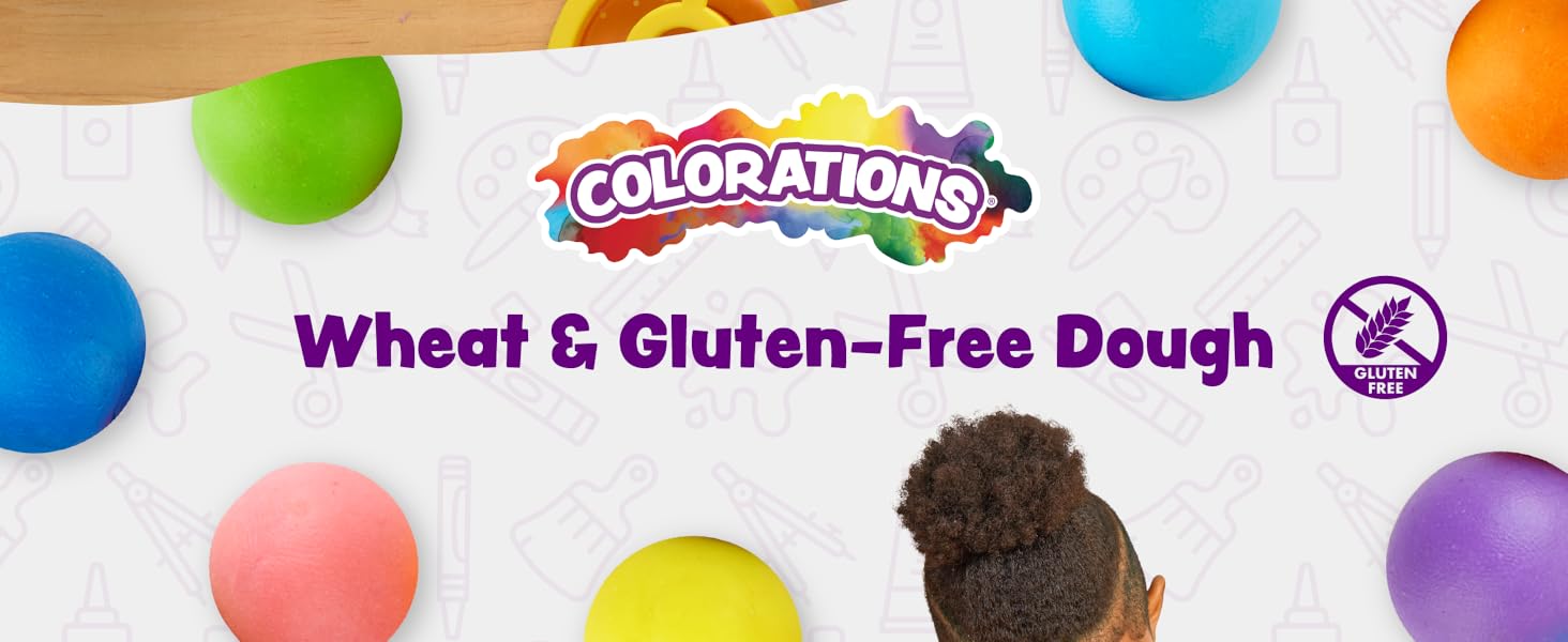 Colorations Wheat and Gluten Free Dough