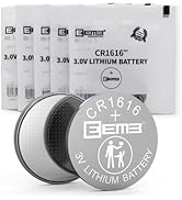 EEMB 5 Pack CR1616 Battery 3V Lithium Battery Button Coin Cell Batteries 1616 Battery DL1616 ECR1...