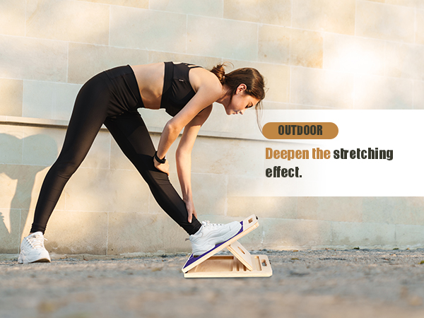 calf stretch board