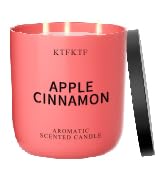 KTFKTF Apple Cinnamon Scented Candle for Home