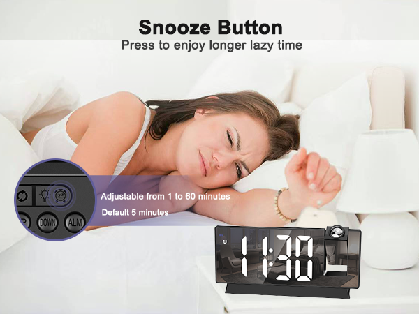 Projection Alarm Clock